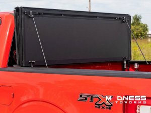Ford Super Duty Bed Cover - Tri-Fold - Flip Up - Hard Cover 6'10" Bed - 2008-2016 Ford Super Duty Bed Cover - Tri-Fold - Flip Up - Hard Cover 6'10" Bed - 2008-2016